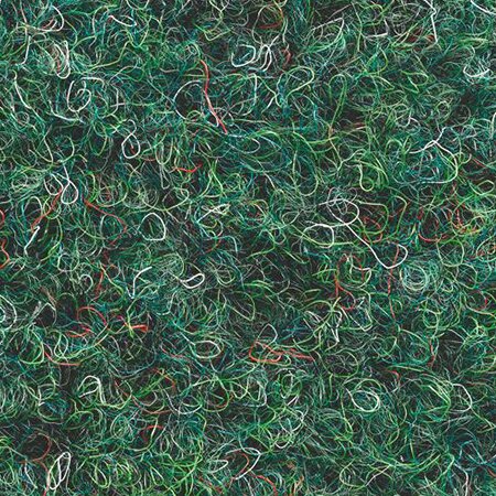 Tmavě zelený travní koberec (metráž) s nopy FLOMA Gazon - délka 1 cm, šířka 200 cm a výška 1 cm
