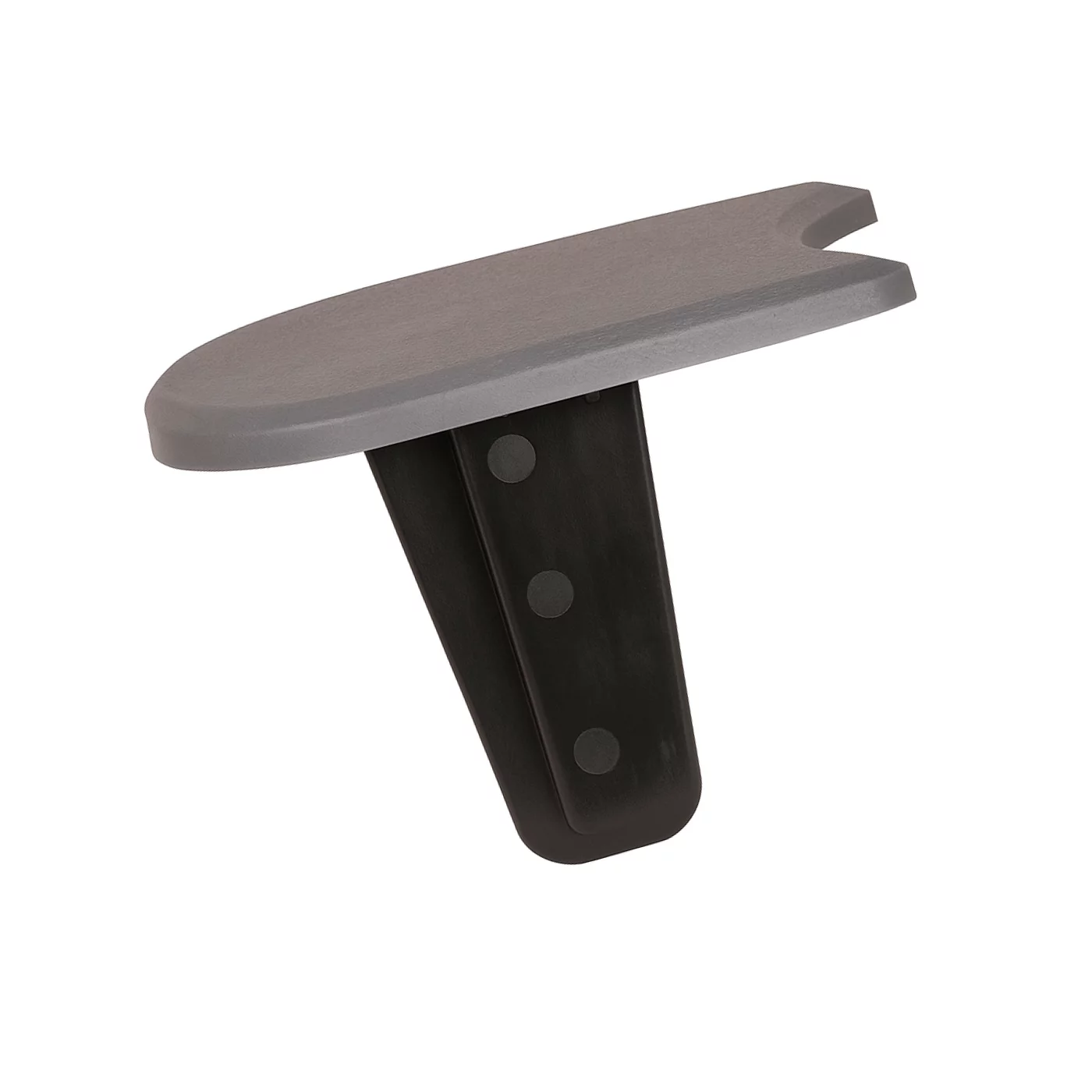 Šedý plastový záhradný obrubník GC45 - dĺžka 382,7 cm, výška 11,5 cm