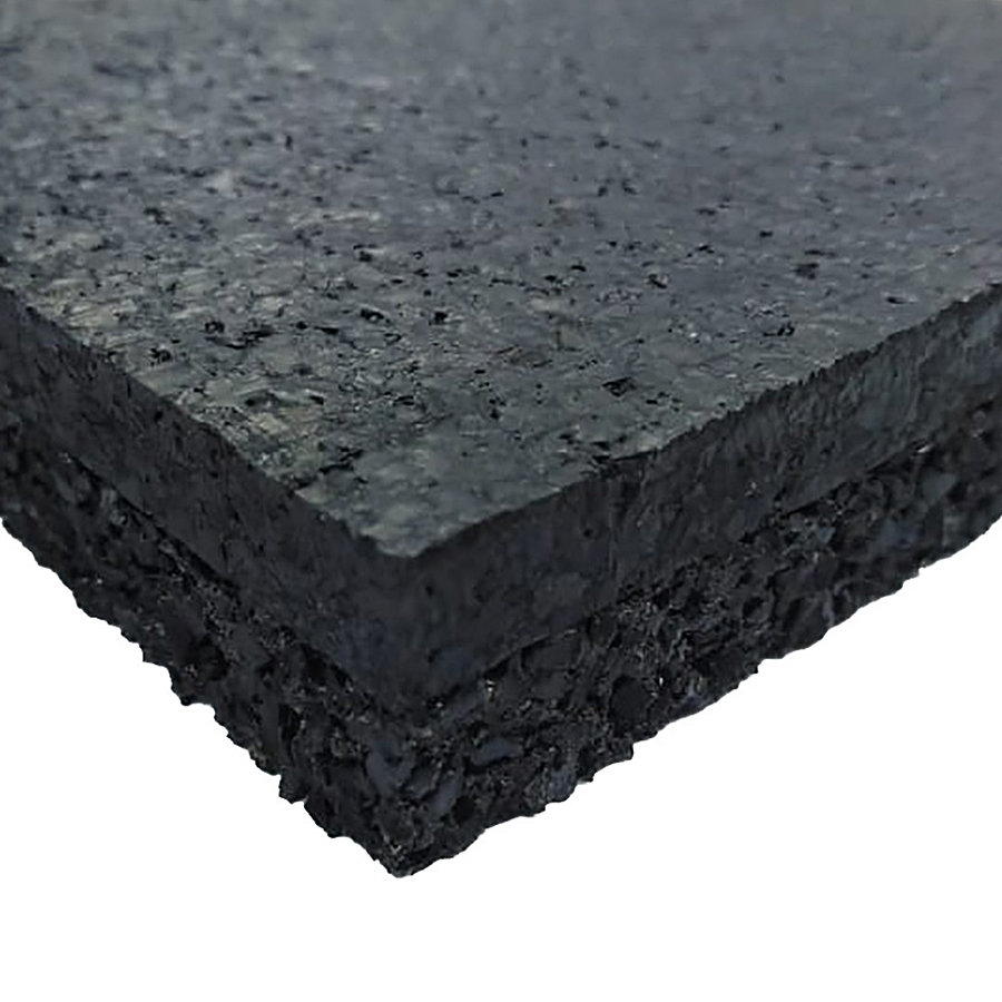 Antivibrační podlahová tlumící dvouvrstvá guma (deska) FLOMA Sandwich - šířka 98 cm a výška 1,8 cm
