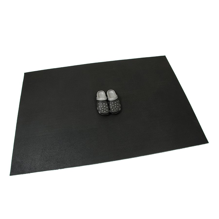 Gumová zátěžová podlahová rohož FLOMA Stable - délka 182 cm, šířka 122 cm a výška 1,8 cm
