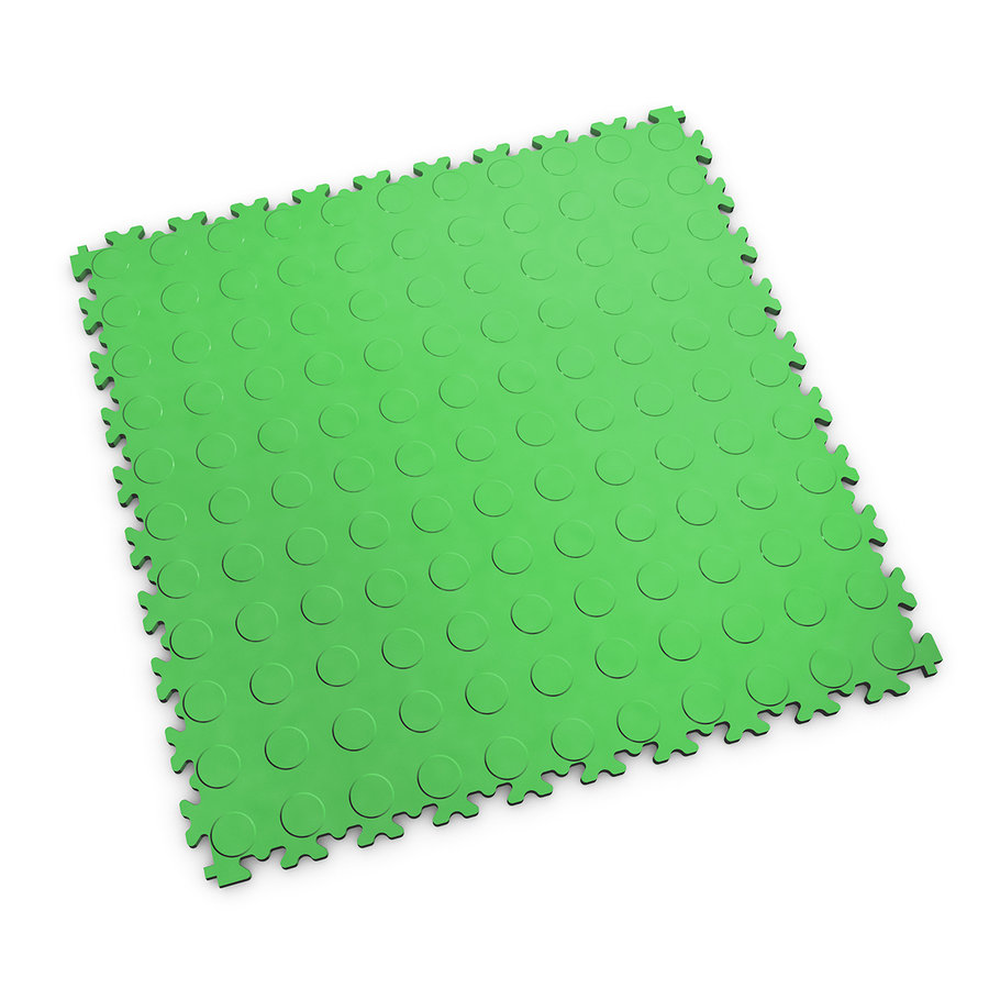 Zelená PVC vinylová dlažba Fortelock Light - délka 51 cm, šířka 51 cm a výška 0,7 cm