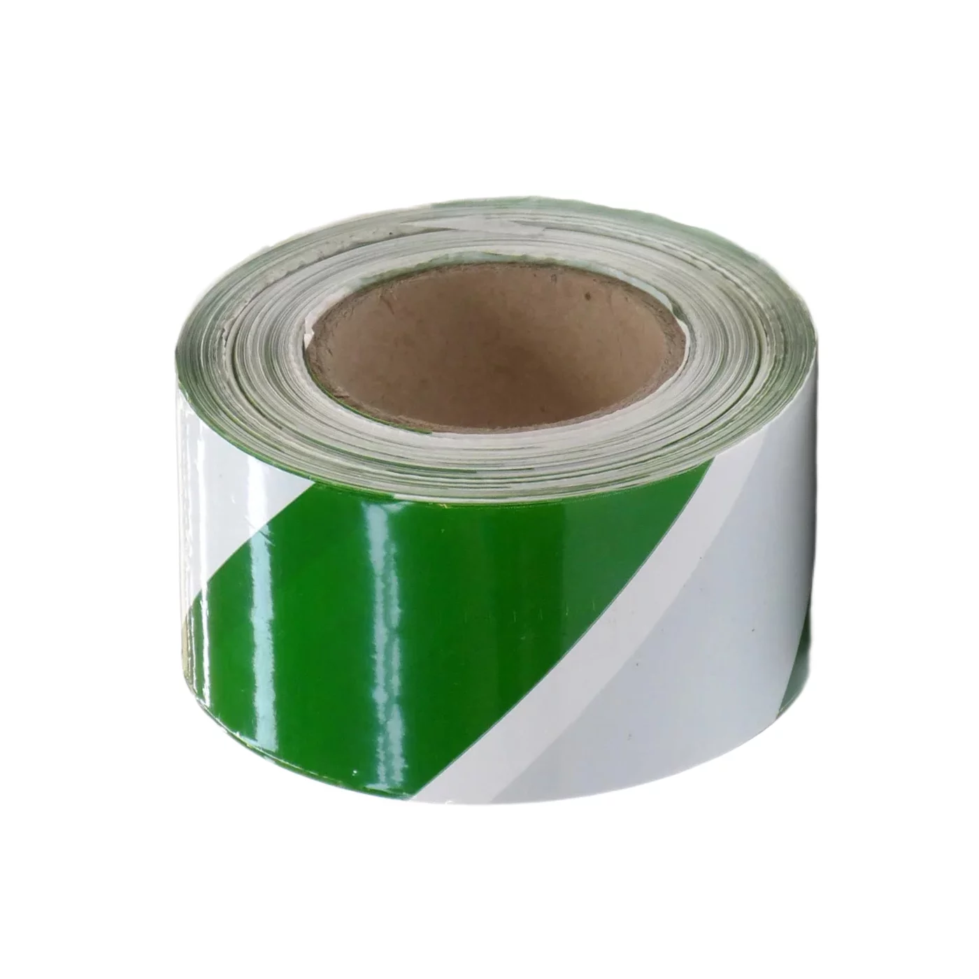 Markierungsband - Länge 250 m, Breite 7,5 cm - Weiß-Grün