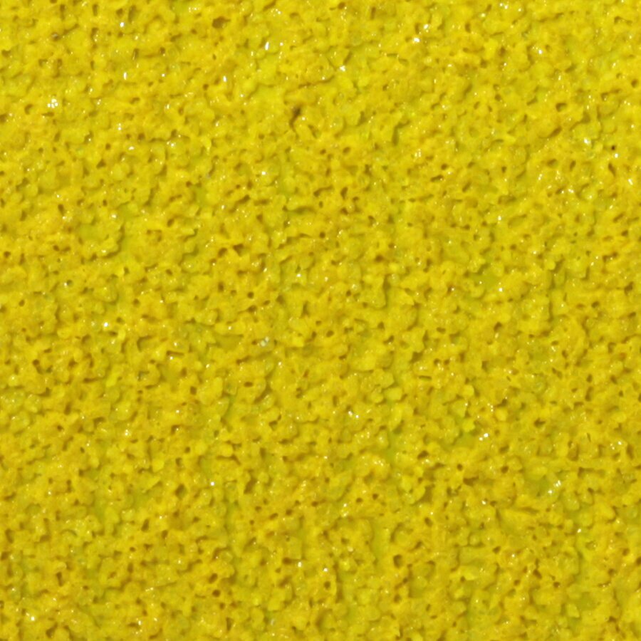 Žlutá korundová protiskluzová páska pro nerovné povrchy FLOMA Conformable - délka 18,3 m, šířka 2,5 cm, tloušťka 1,1 mm