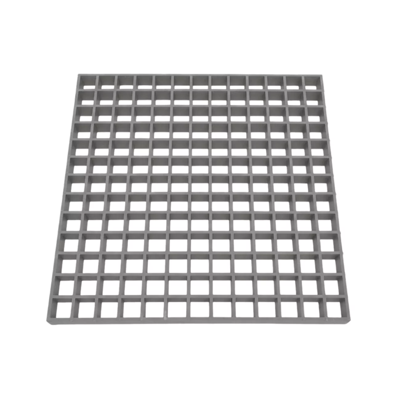 GFK-Gitterrost aus Verbundwerkstoff FLOMA - Länge 50,2 cm, Breite 50,2 cm, Höhe 3 cm