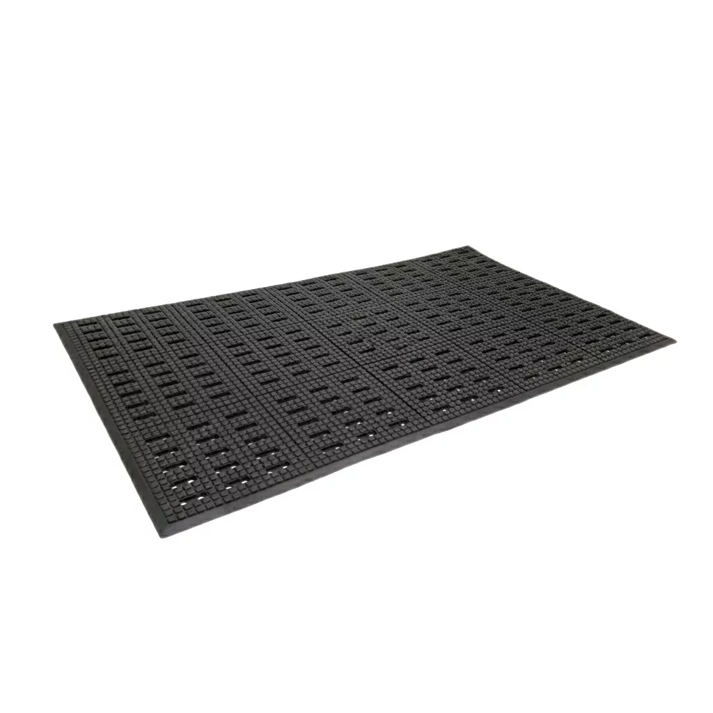 Ölbeständige Anti-Rutsch Anti-Ermüdungsmatte (75% NBR) FLOMA AFM10 - Länge 90 cm, Breite 150 cm, Höhe 1,4 cm