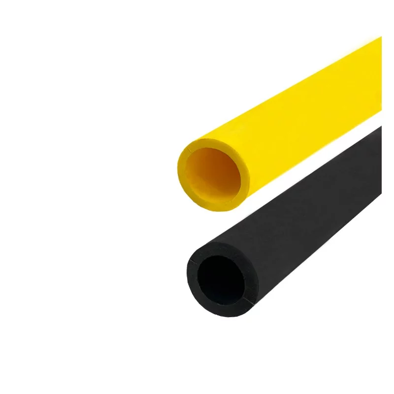 Černá pěnová magnetická ochrana rohů zdí a stěn typ RA40 - průměr 6,1 cm, délka 100 cm