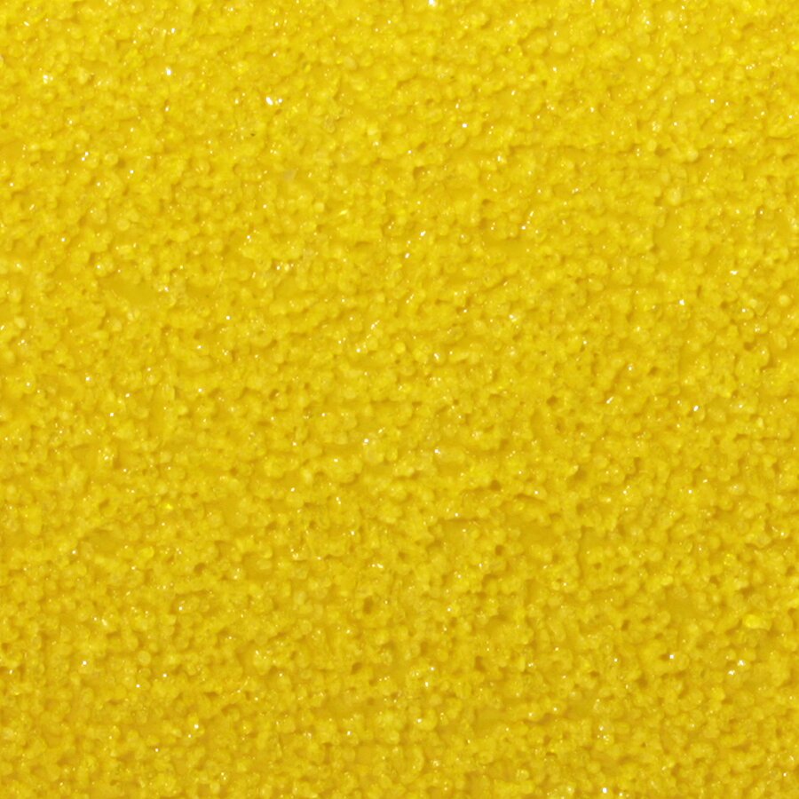 Žltá korundová protišmyková páska FLOMA Super - dĺžka 18,3 m, šírka 5 cm a hrúbka 1 mm