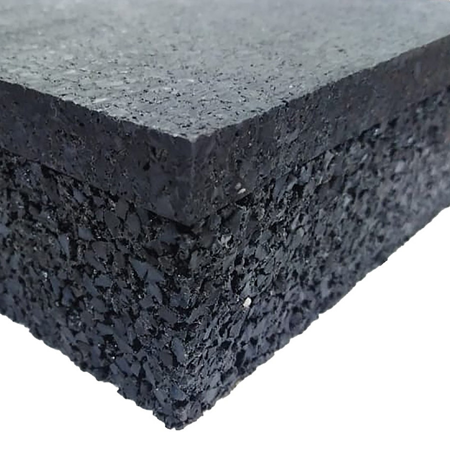 Antivibrační podlahová tlumící dvouvrstvá guma (deska) FLOMA Sandwich - výška 3,8 cm