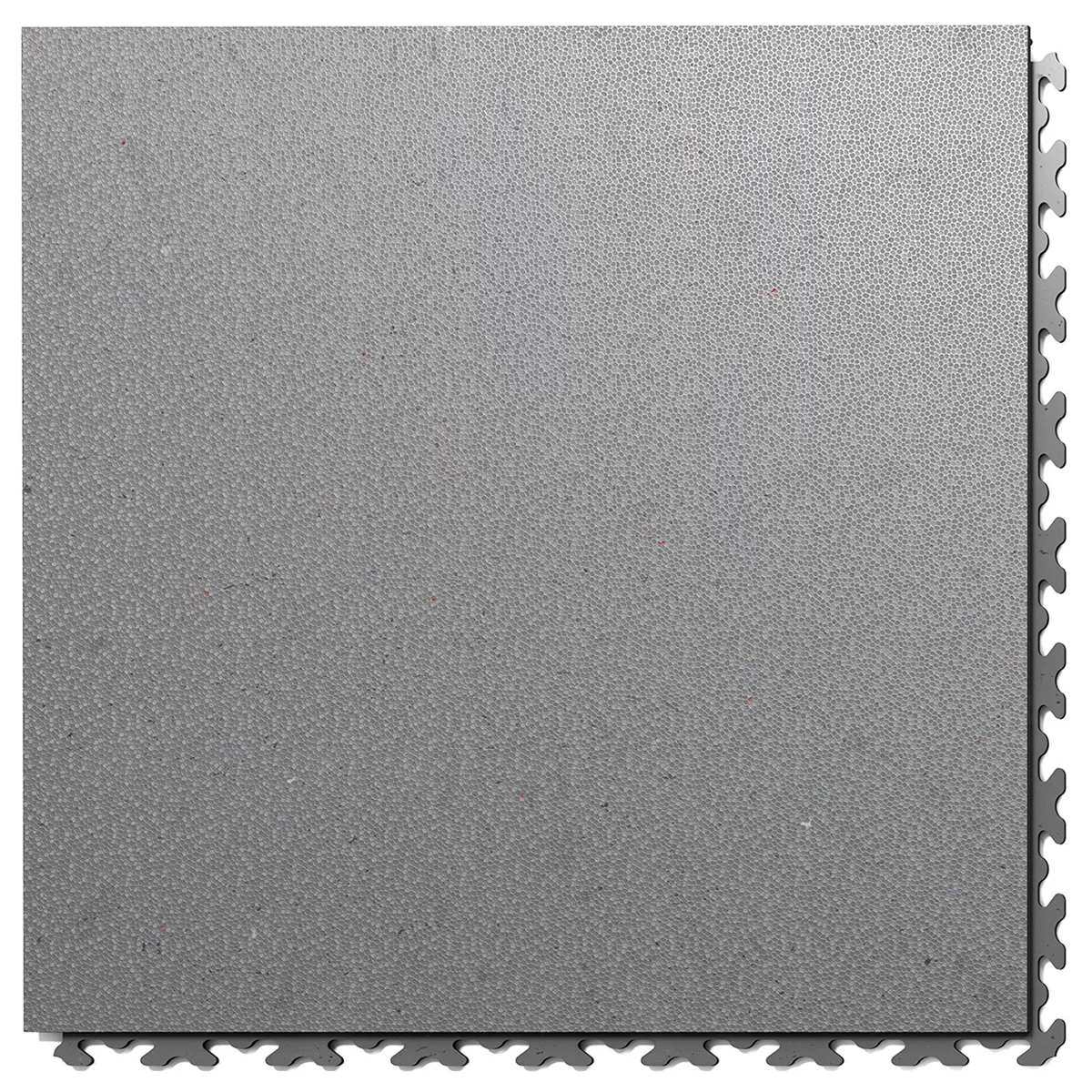PVC-Fliese Fortelock Invisible ECO (Schlangenhaut) - Länge 45,3 cm, Breite 45,3 cm, Höhe 0,67 cm - Grau