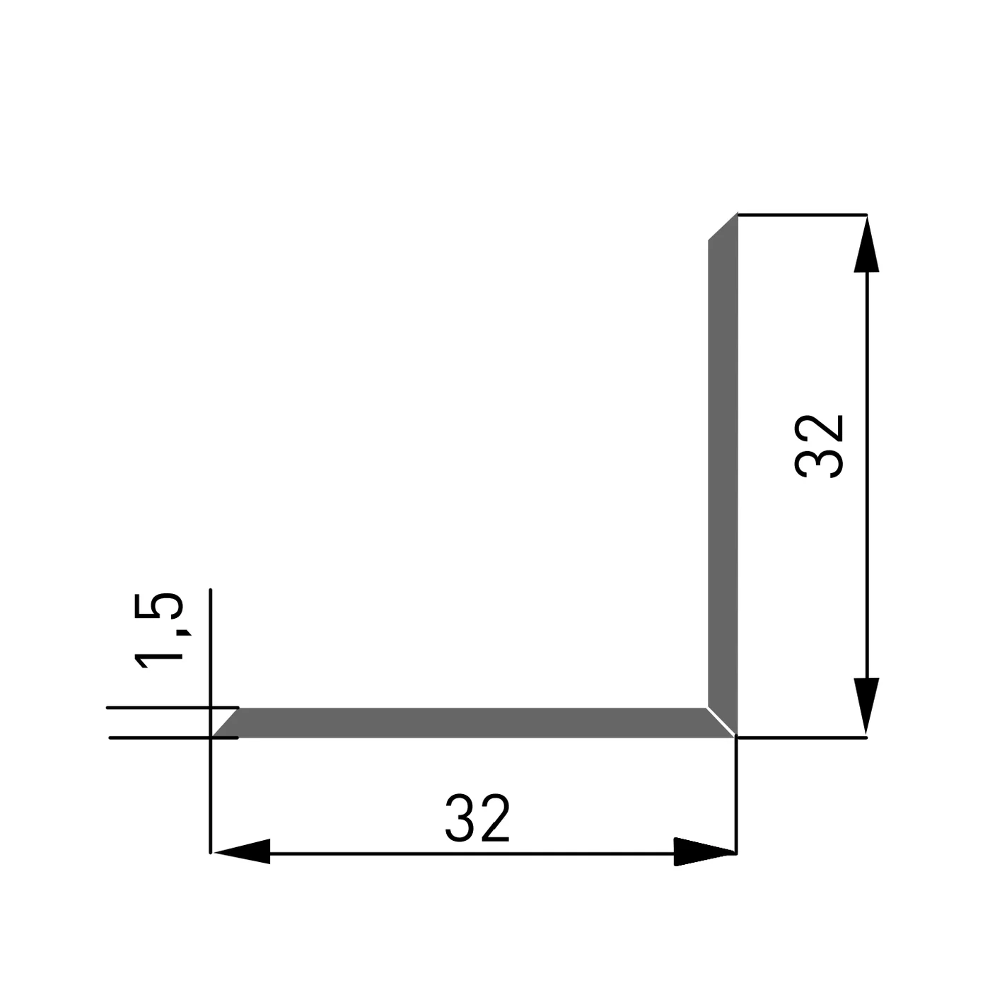 Listwa przypodłogowa plastikowa PCV zielona F781 - długość 40 m, szerokość 3 cm, wysokość 3 cm