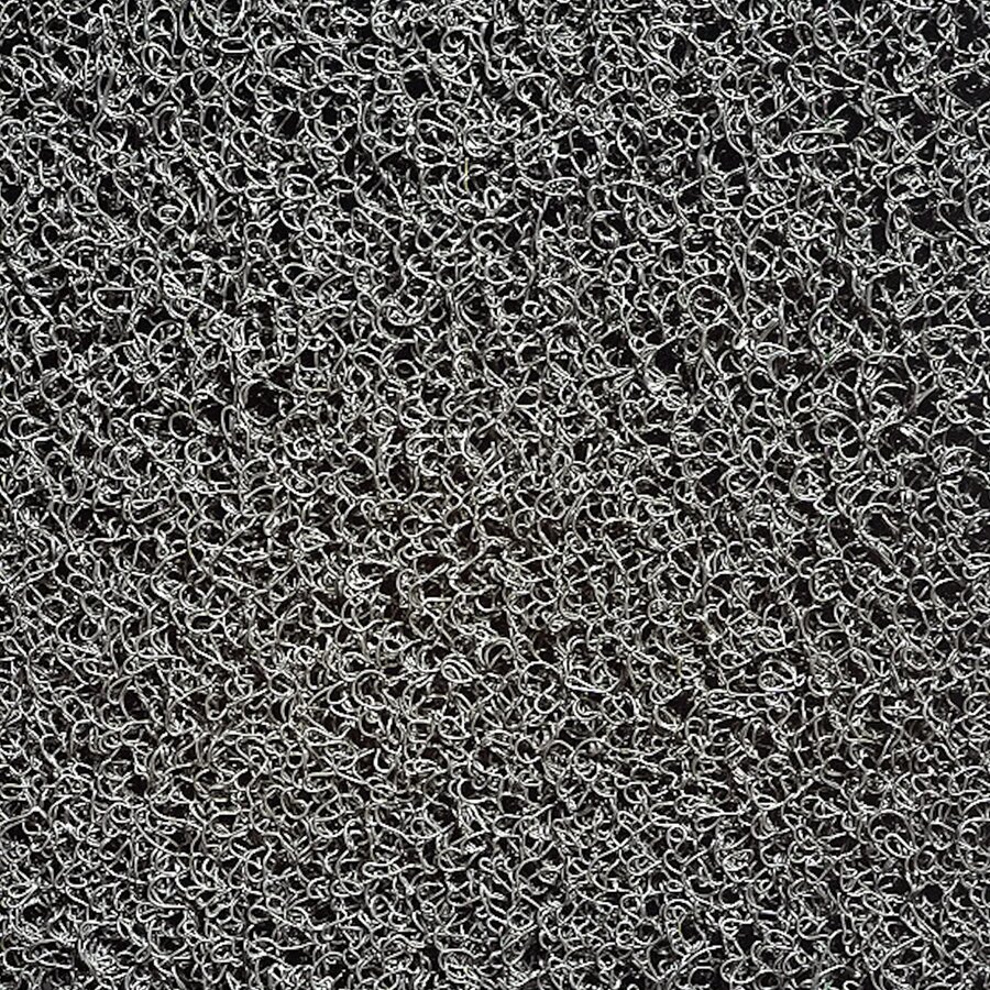 Sivá PVC protišmyková vstupná rohož Wayfarer - dĺžka 150 cm, šírka 90 cm, výška 1 cm
