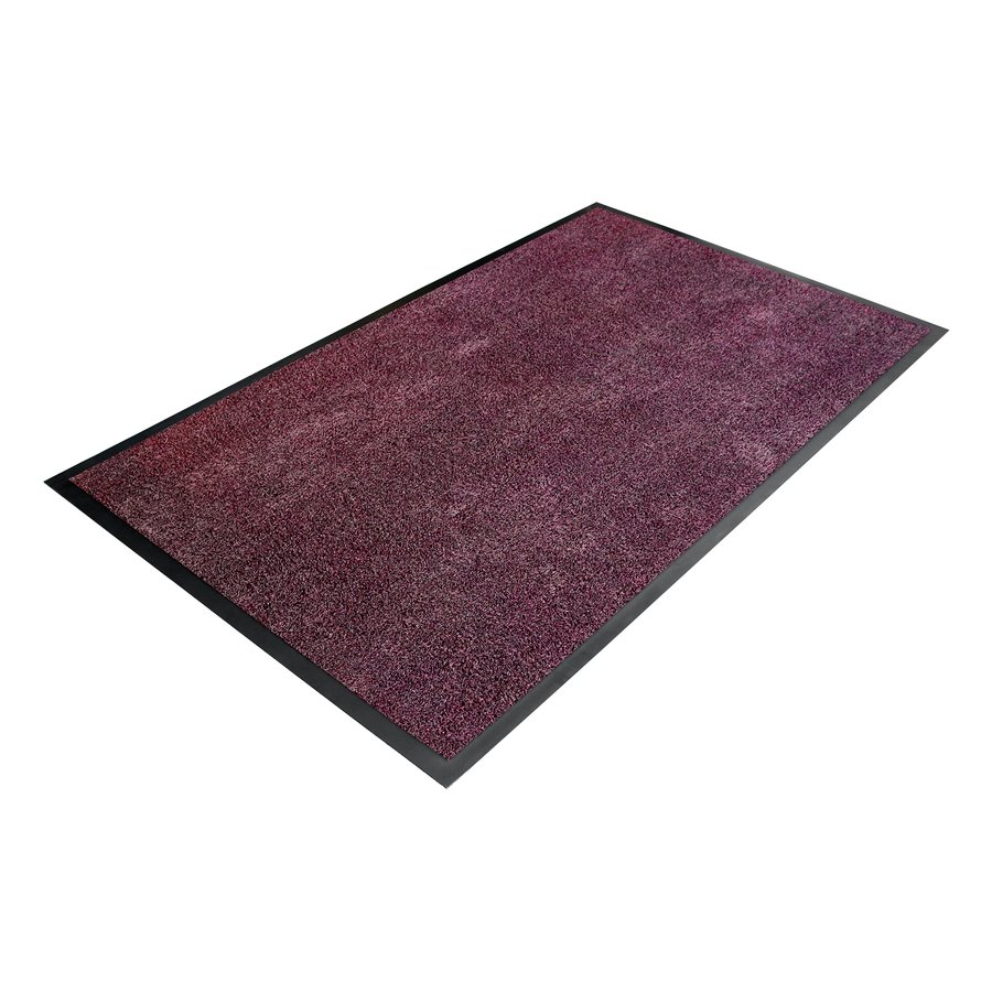 Fialová textilná vnútorná čistiaca vstupná rohož - dĺžka 60 cm, šírka 90 cm a výška 0,8 cm