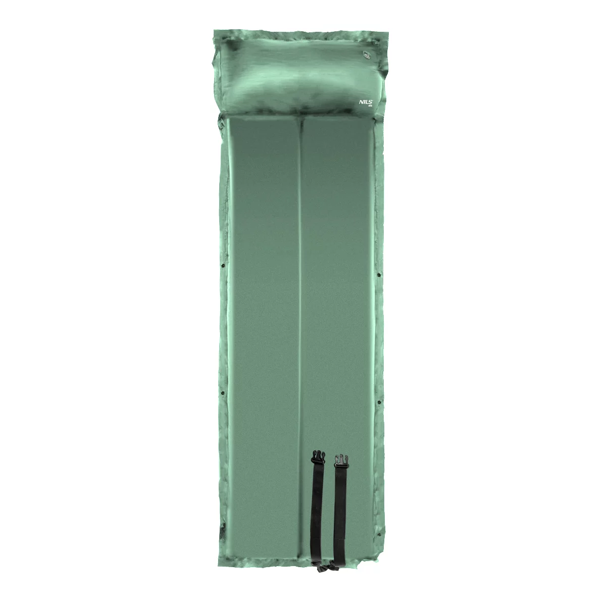 Aufblasbare Isomatte NILS CAMP NC4008 - Länge 188 cm, Breite 57 cm, Höhe 2,5 cm - Grün