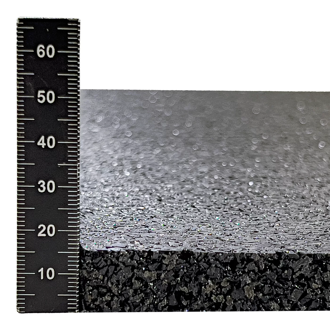 Antivibračná tlmiaca rohož (doska) z granulátu FLOMA UniPad S1000 - dĺžka 200 cm, šírka 100 cm, výška 1,5 cm