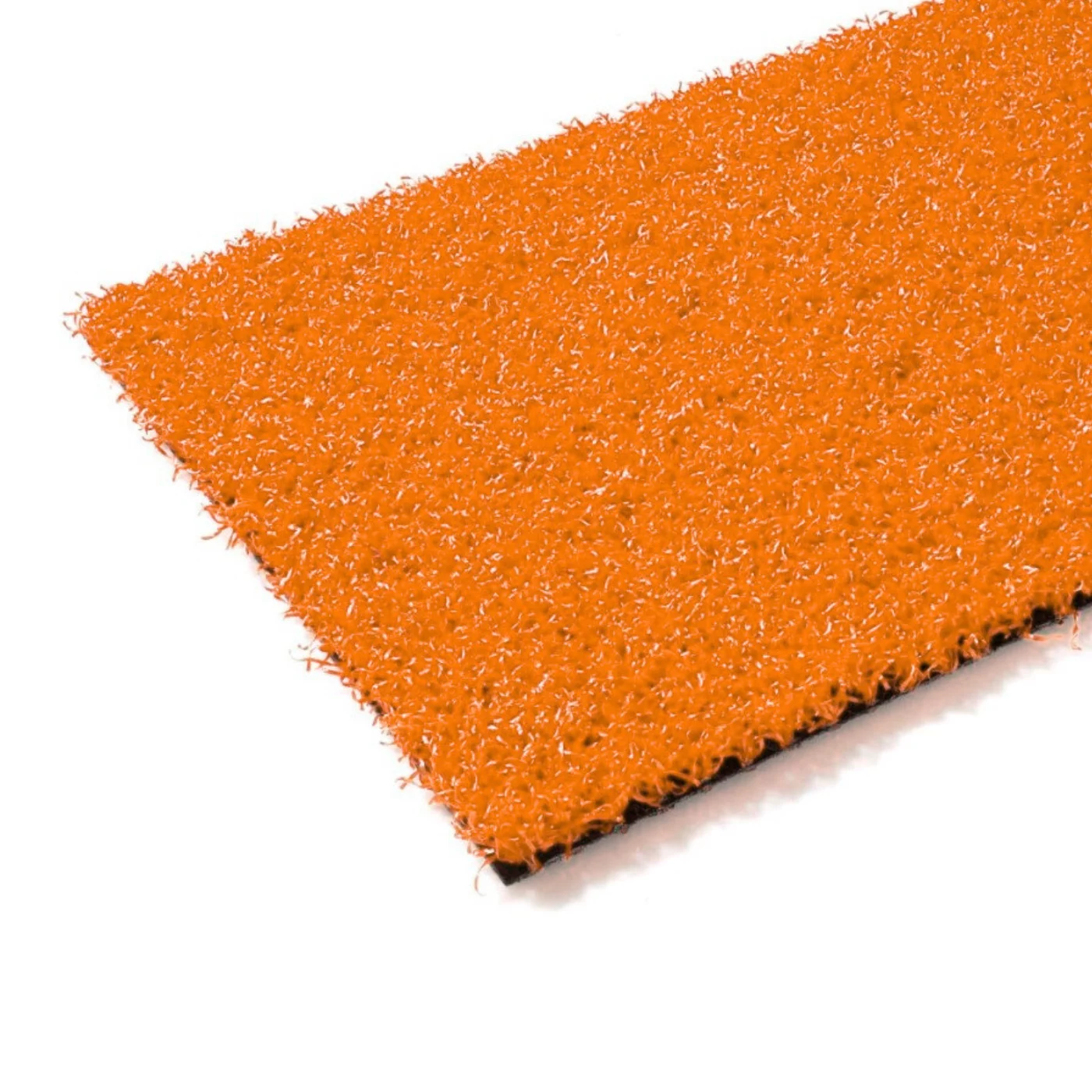 Kunstrasen (Maßanfertigung) FLOMA Colourfull Grass - Länge 1 cm, Breite 200 cm, Höhe 1,4 cm - Orange