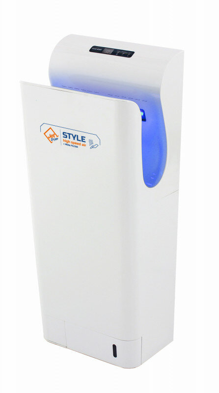 Plastový bezdotykový tryskový vysoušeč rukou Jet Dryer STYLE