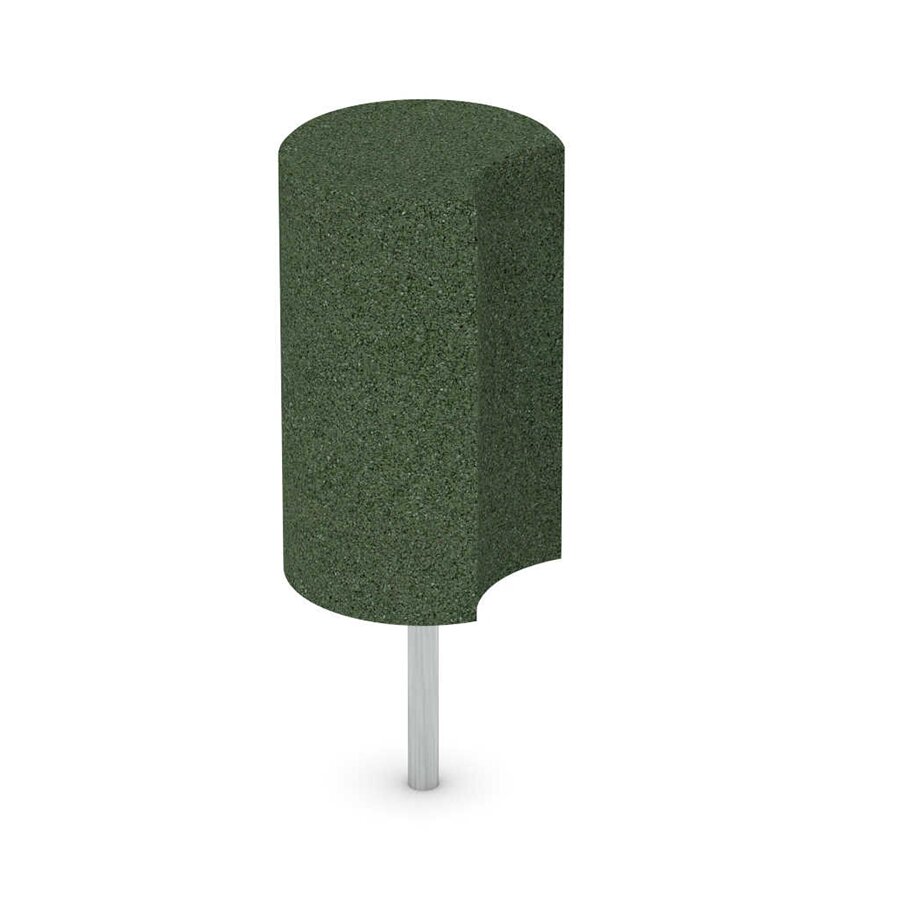 Zelená gumová palisáda - průměr 25 cm, výška 40 cm