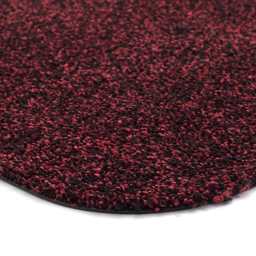 Červená pratelná rohožka FLOMA Majestic - výška 0,6 cm
