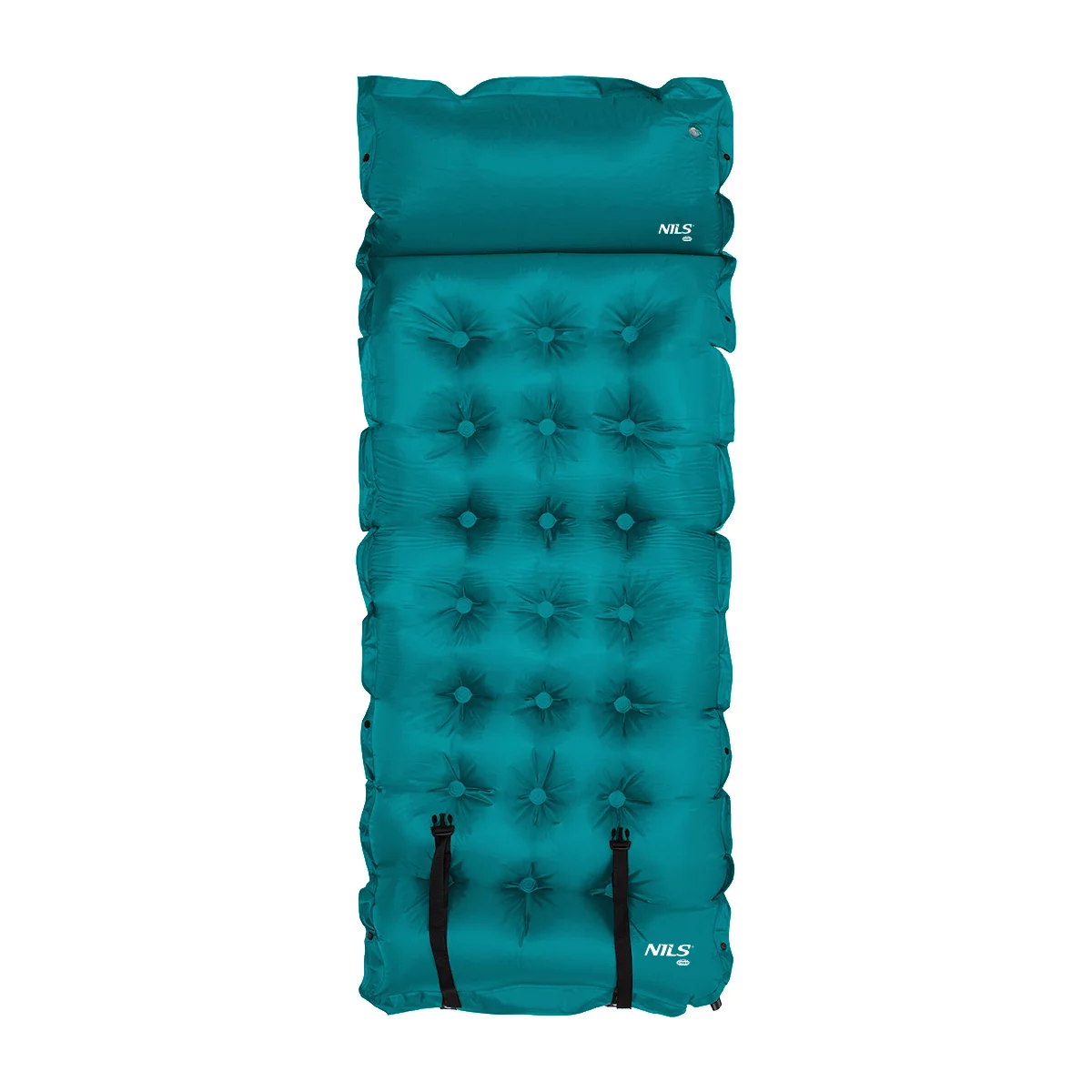 Modrá samonafukovací karimatka NILS CAMP NC4018 - délka 188 cm, šířka 66 cm, výška 3,5 cm