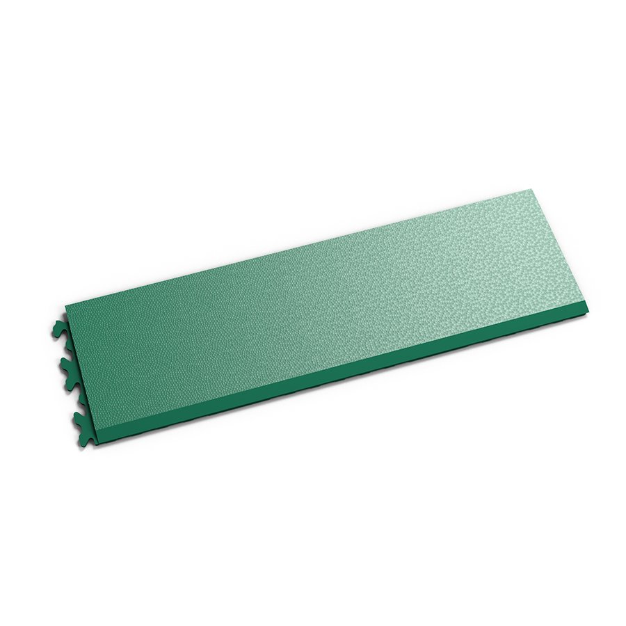 Zelený PVC vinylový nájezd "typ C" Fortelock Invisible - délka 46,8 cm, šířka 14,5 cm a výška 0,67 cm