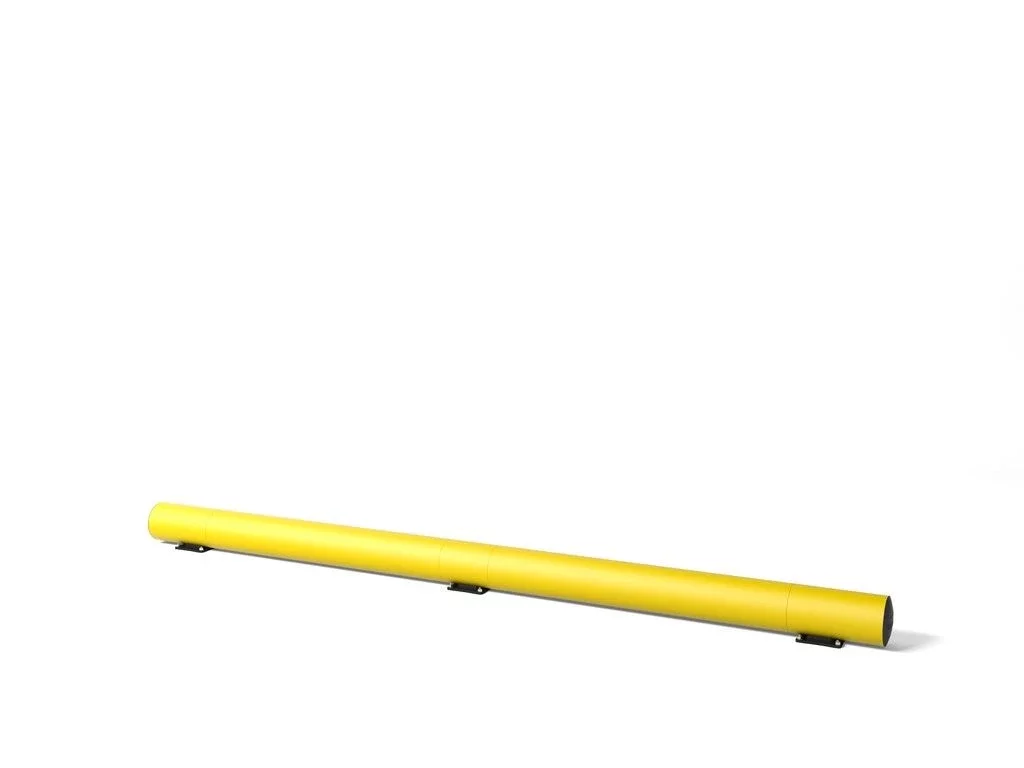 Sicherheitsbarriere - Länge 75 cm, Höhe 21 cm - gelbe