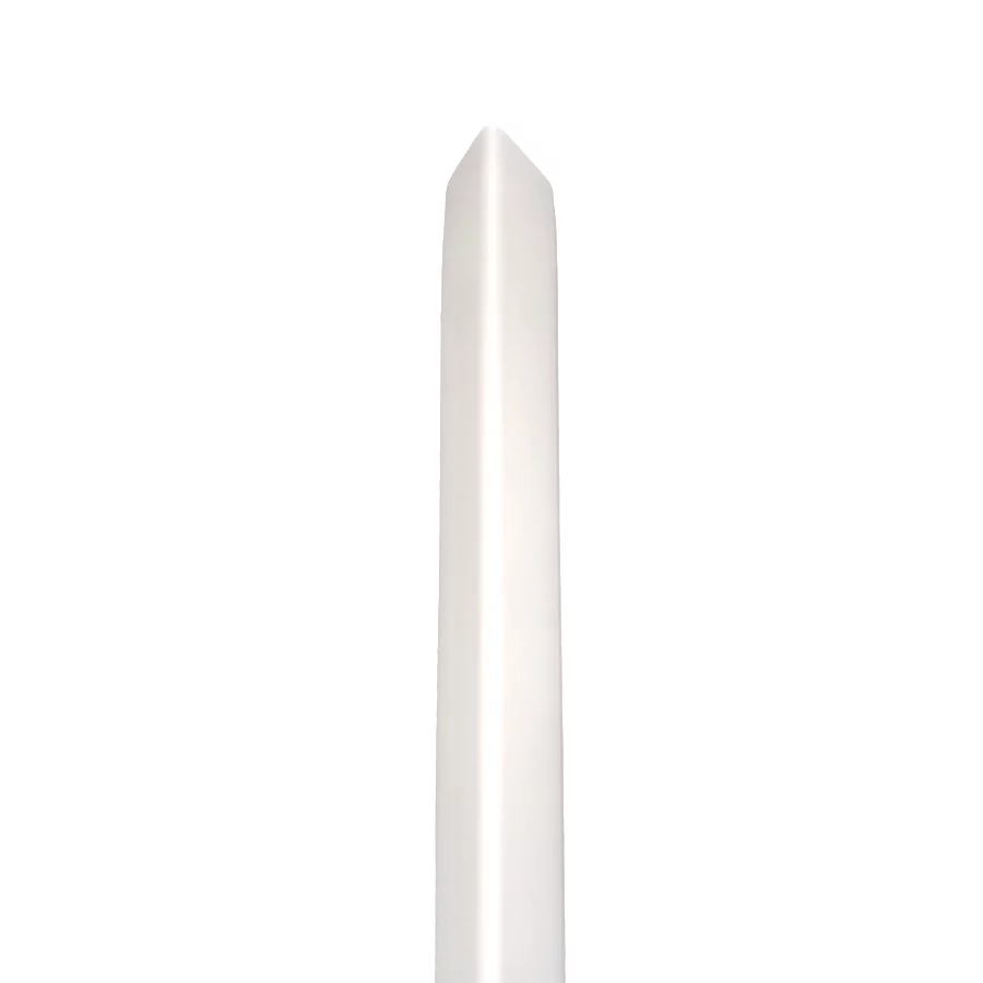 Bílá ocelová ochrana rohů zdí, stěn bez otvorů pro šrouby, k nalepení CP10 - délka 150 cm, šířka 4 x 4 cm, tloušťka 0,1 cm