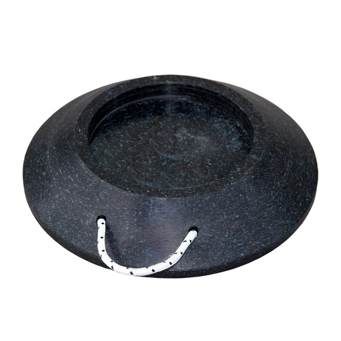 Stabilisierende Unterlegplatte unter den Füßen von Maschinen, Handhabungs- und Baugeräten FLOMA - Durchmesser 40 cm, Höhe 7 cm