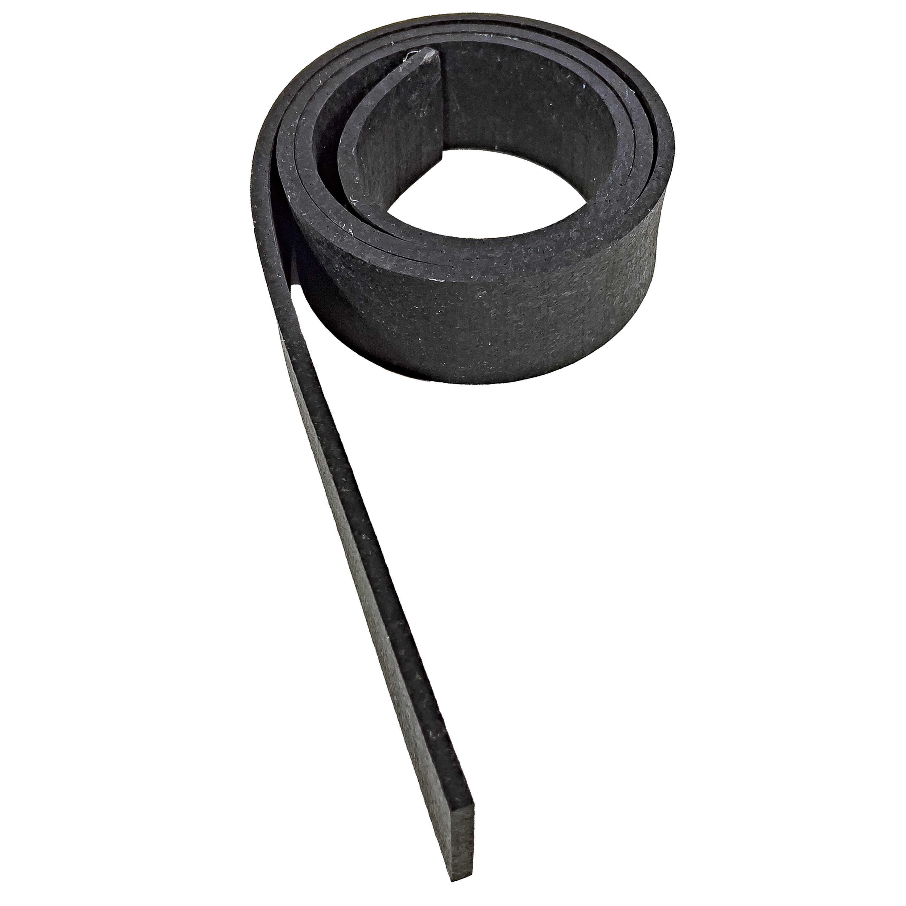 Černá gumová soklová podlahová lišta FLOMA FitFlo IceFlo - délka 200 cm, šířka 7 cm, tloušťka 0,8 cm