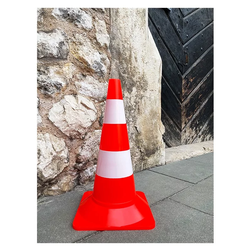 Leitkegel aus Kunststoff SCV - Höhe 50 cm - Orange