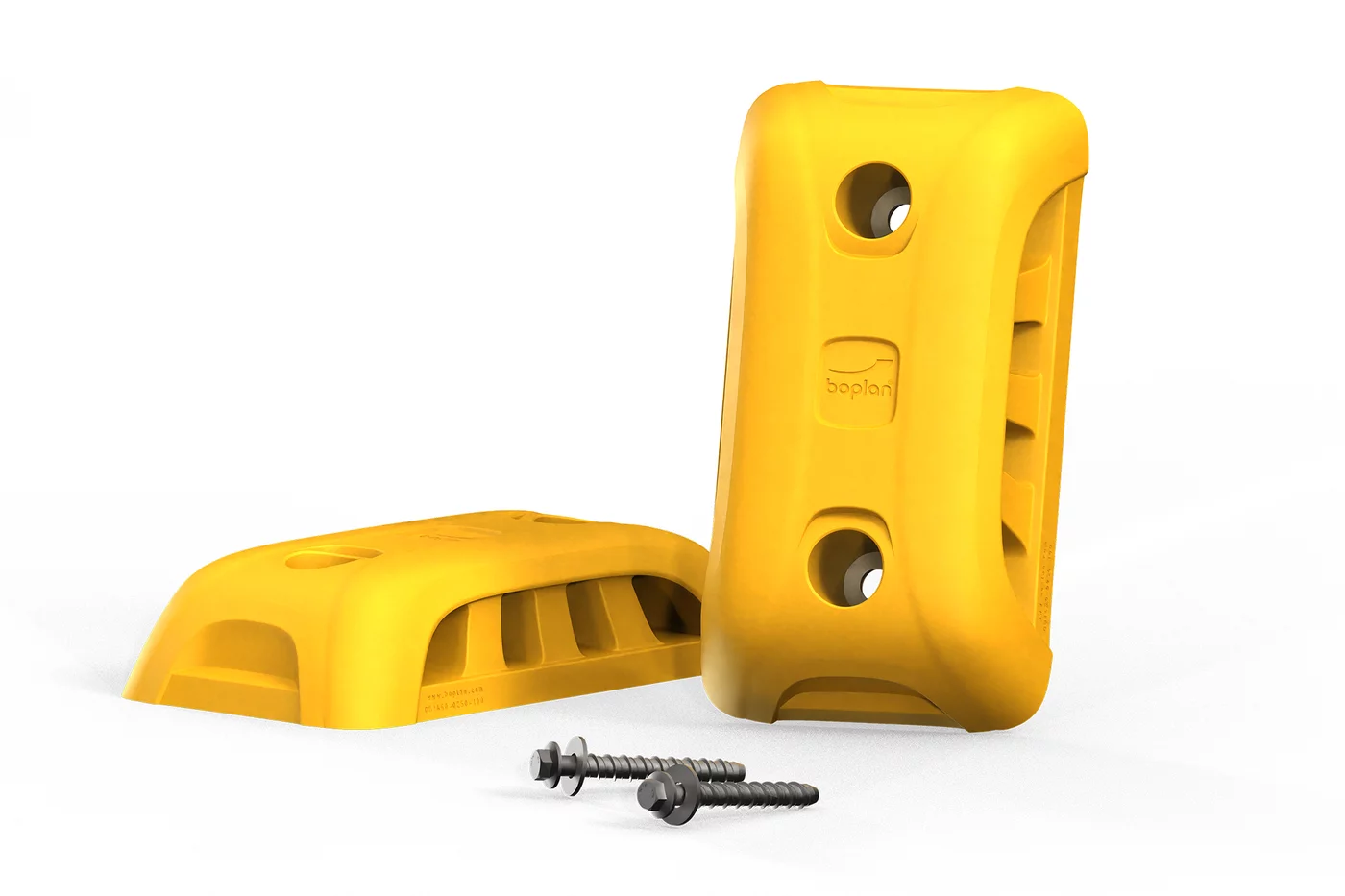 Dockinger Stoßfänger - Breite 24,6 cm, Höhe 44,2 cm - gelber