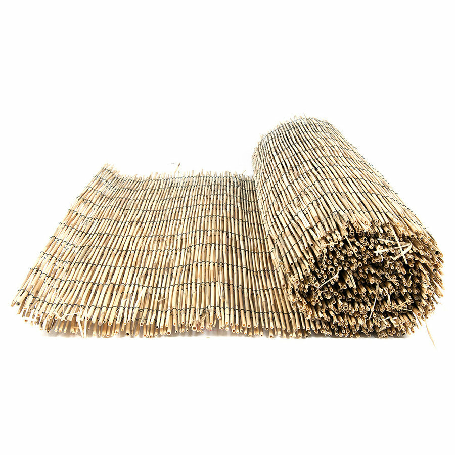 Rákosová tieniaca rohož "úzky trstina" - dĺžka 500 cm a výška 100 cm