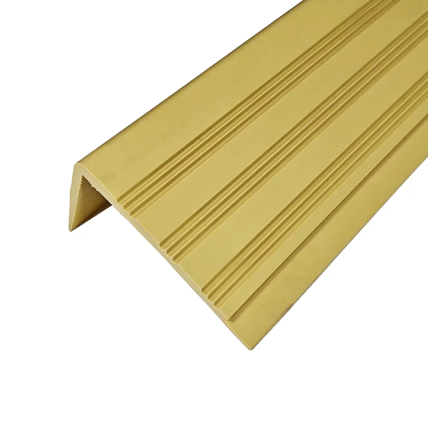 Treppenkante aus Kunststoff F816 Anti-Rutsch - Länge 250 cm, Breite 8,2 cm, Höhe 4,5 cm - Beige