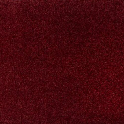 Červená vstupní rohožka FLOMA Glamour - výška 0,55 cm