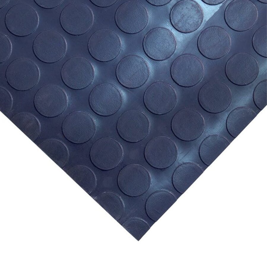 Modrá protišmyková priemyselná rohož (metráž) COBADOT VINYL - dĺžka 1 cm, šírka 120 cm a výška 0,25 cm