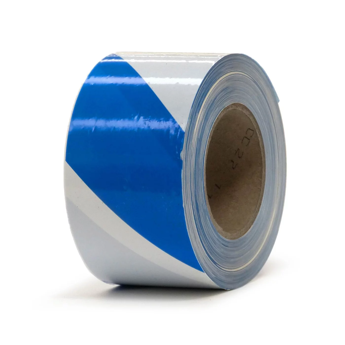 Markierungsband - Länge 250 m, Breite 7,5 cm - Weiß-Blau
