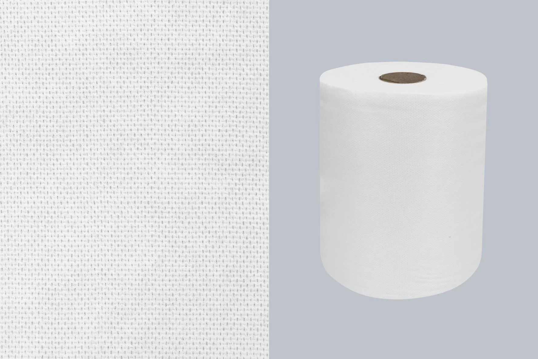 Bílá textilní rychlosavá průmyslová čisticí utěrka FLOMA WPDB50 - délka 38 cm, šířka 30 cm - 292 útržků