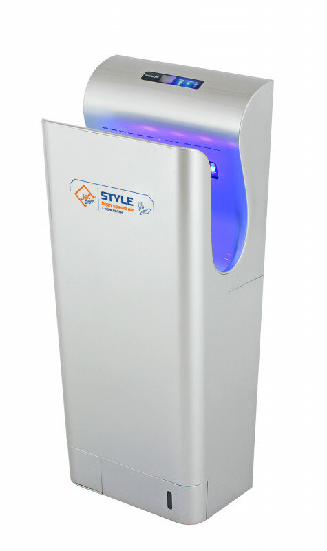Plastový bezdotykový tryskový sušič rúk Jet Dryer STYLE