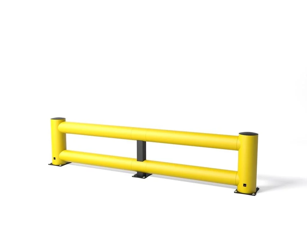 Sicherheitsbarriere - Länge 75 cm, Höhe 79 cm - gelbe