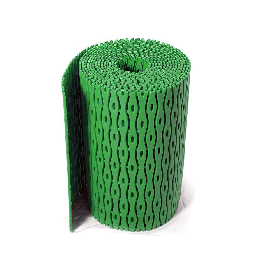 Zelená plastová bazénová protiskluzová rohož FLOMA Otti - šířka 60 cm, výška 0,9 cm
