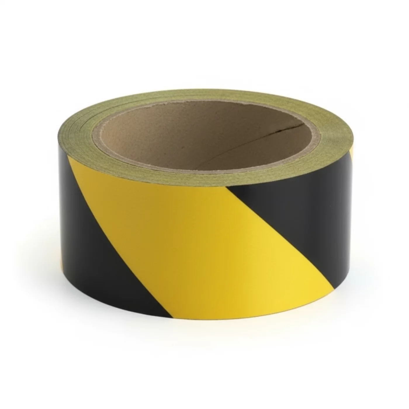Linkes Warnband - Länge 15 m, Breite 5 cm - Schwarz-Gelb