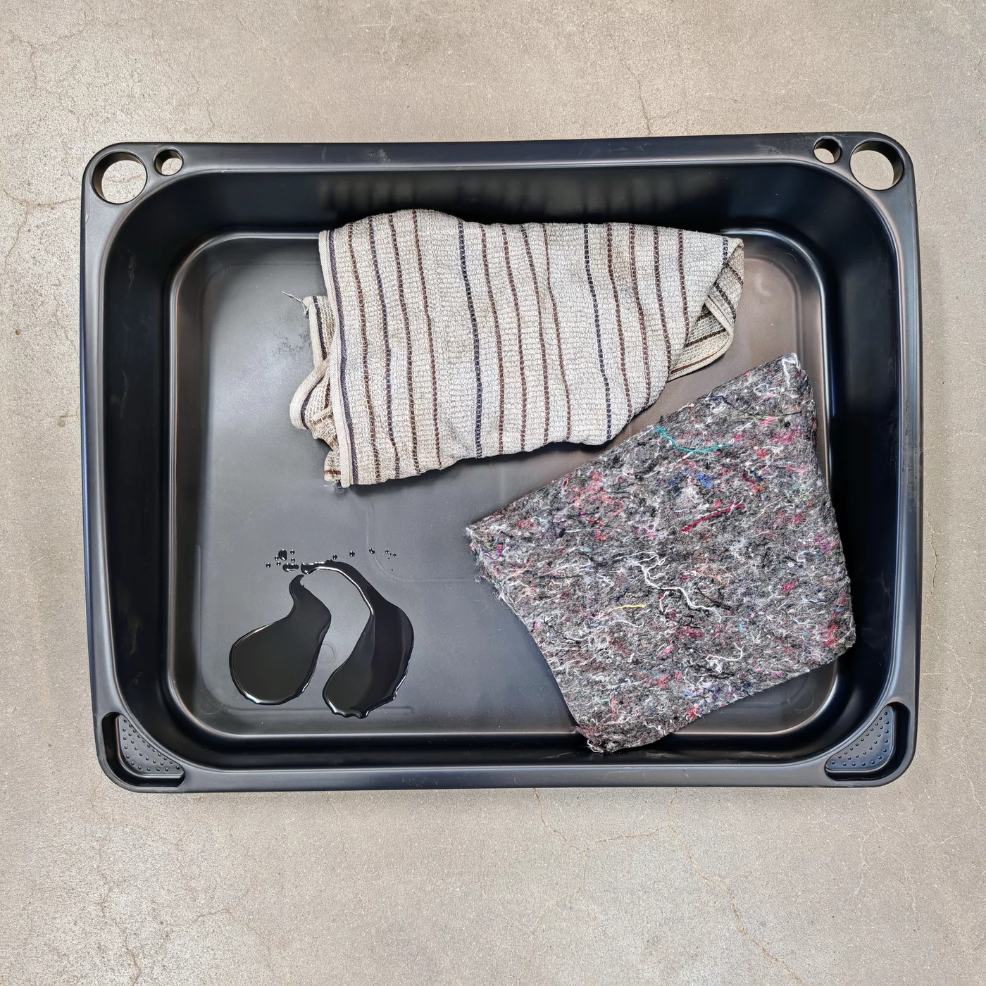 Tropfende Wanne aus Kunststoff FLOMA ST10 - Länge 45,5 cm, Breite 57,5 ​​cm, Höhe 11 cm