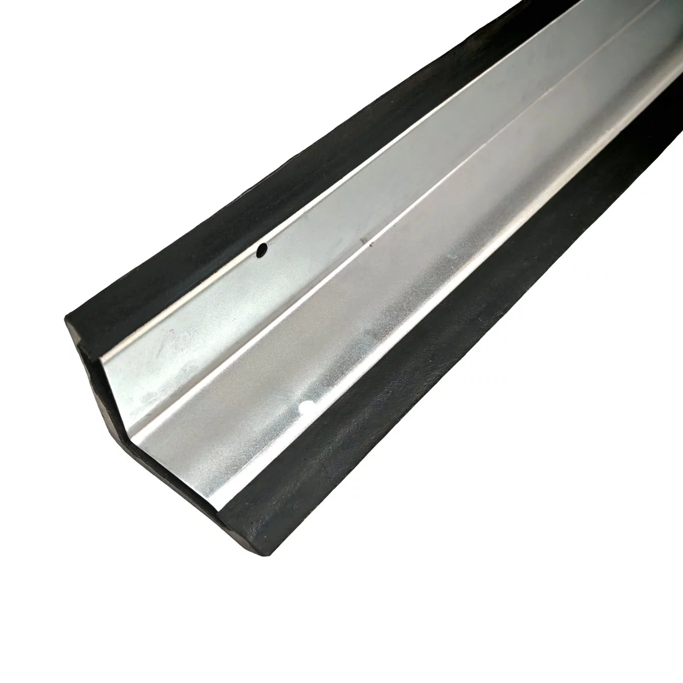 Wandschutz aus Gummi mit Stahlbewehrung FLOMA WP80 - Länge 100 cm, Breite 10 x 10 cm, Dicke 1 cm - Schwarz-Gelb, Eckschutz aus Gummi mit Stahlbewehrung FLOMA WP80 - Länge 100 cm, Breite 10 x 10 cm, Dicke 1 cm - Schwarz-Gelb