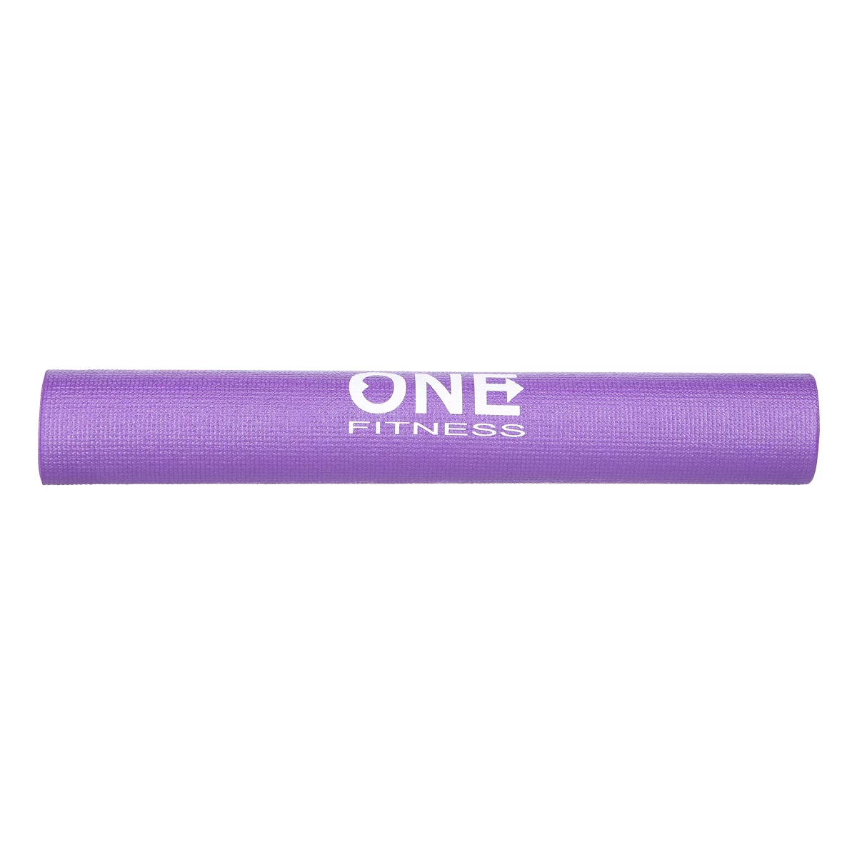 Yogamatte ONE FITNESS - Länge 173,5 cm, Breite 61 cm, Höhe 0,3 cm - Lila