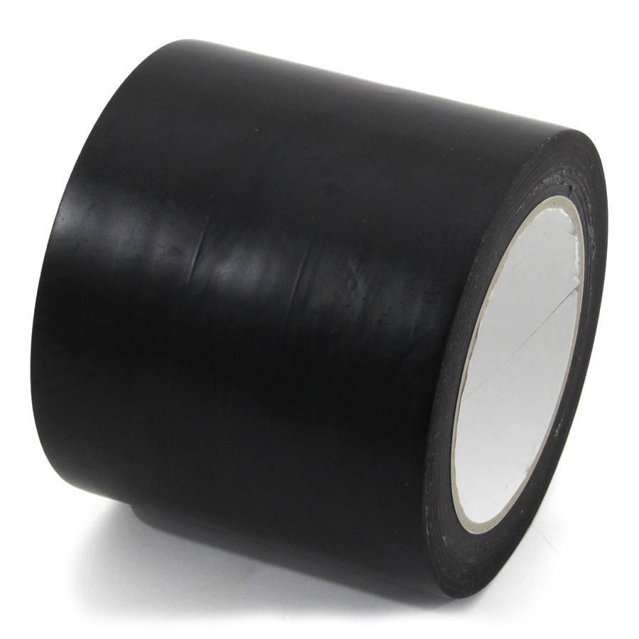 Černá vyznačovací páska Super - délka 33 m a šířka 10 cm