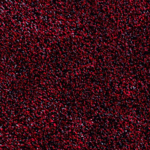 Červená vnútorná čistiaca prateľná vstupná rohož FLOMA Aqua Luxe - dĺžka 40 cm, šírka 60 cm a výška 1,2 cm