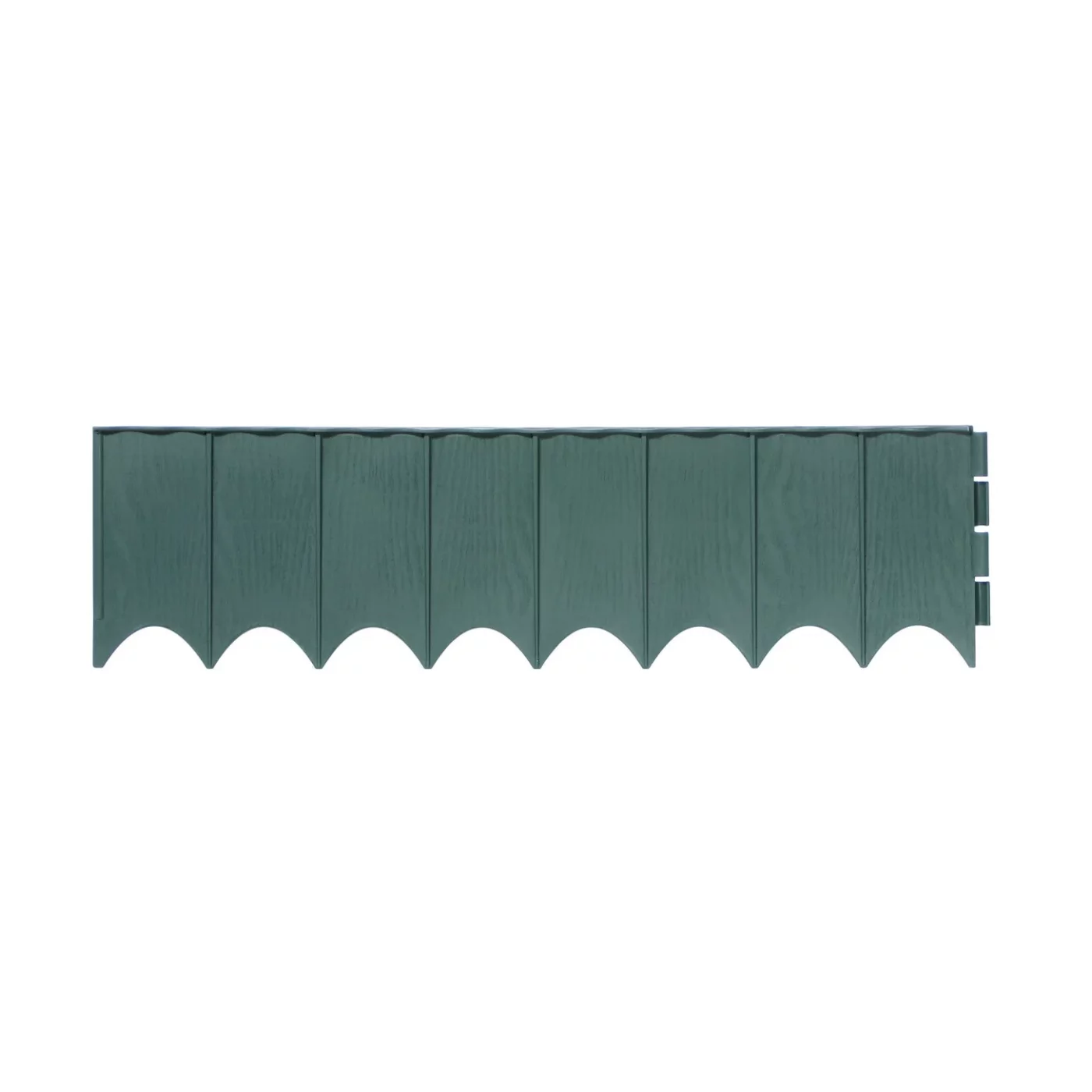 Beeteinfassung aus Kunststoff GC90 - Länge 595 cm, Höhe 16 cm - Grün