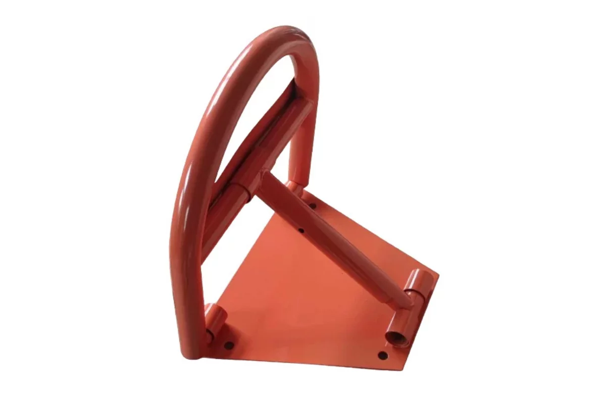 Parkschranke aus Stahl - Breite 40 cm, Höhe 41 cm - rote