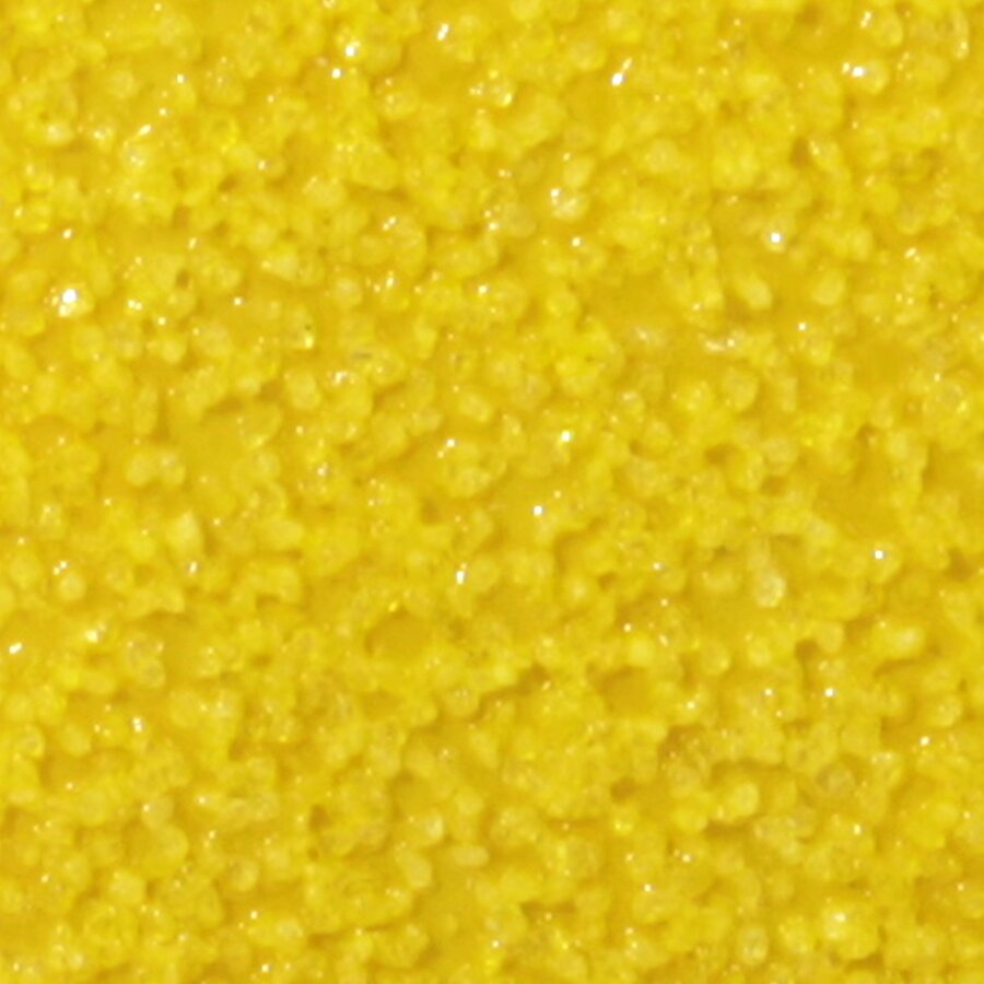 Žltá korundová protišmyková páska FLOMA Super - dĺžka 18,3 m, šírka 2,5 cm a hrúbka 1 mm
