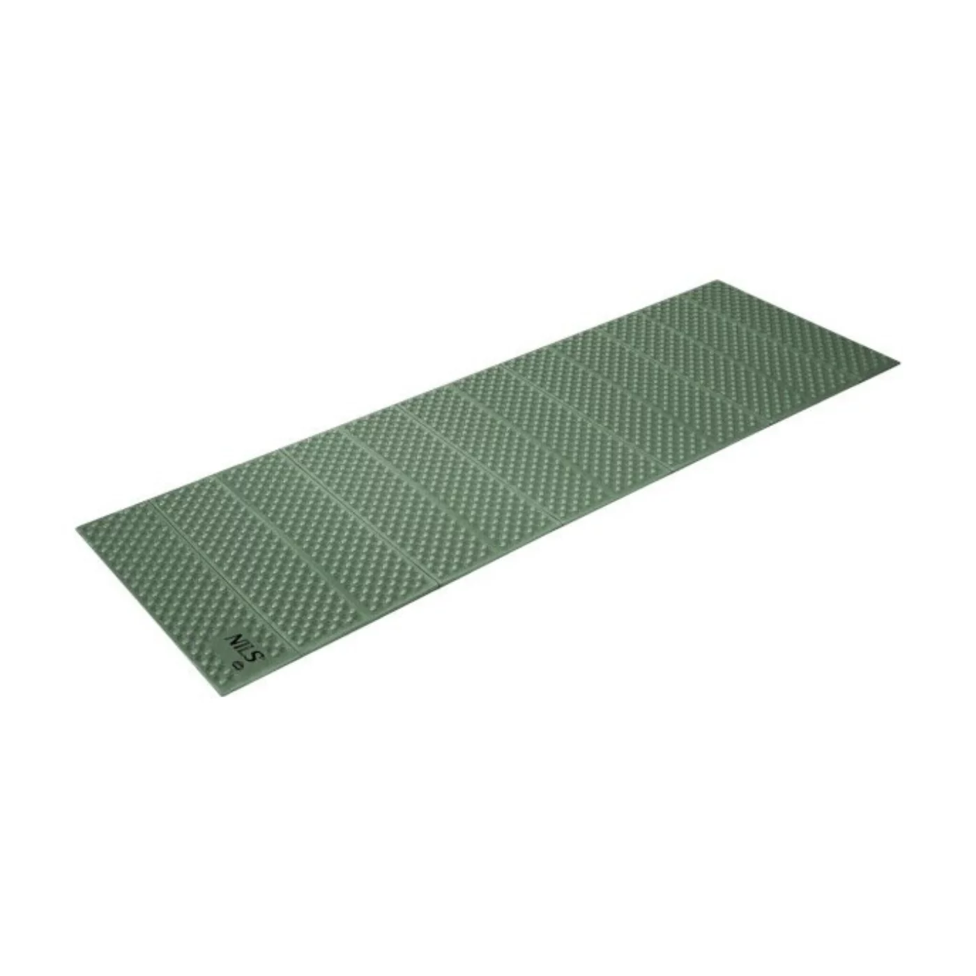 Zelená penová skladacia karimatka NILS CAMP NC1768 - dĺžka 188 cm, šírka 60 cm, výška 2 cm