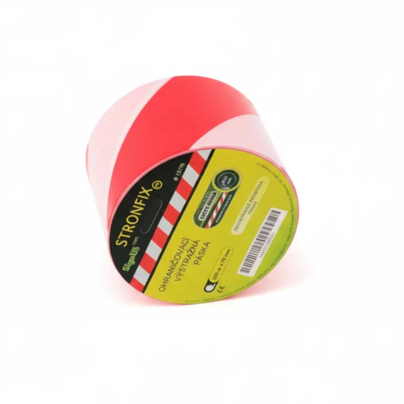 Bílo-červená vytyčovací páska - délka 500 m, šířka 7,5 cm